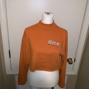 Forever 21 croptop sweatshirt
